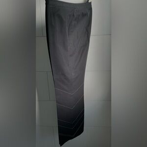 INC Black Pants with Cream Stitching Detail - Freshly Dry Cleaned - 18W